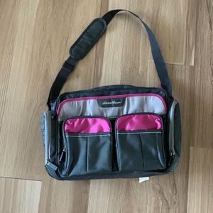 Like new Eddie Bauer diaper bag